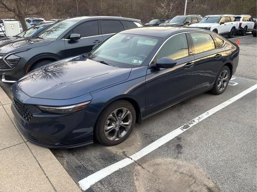 Canyon River Blue Metallic 2024 Honda Accord EX