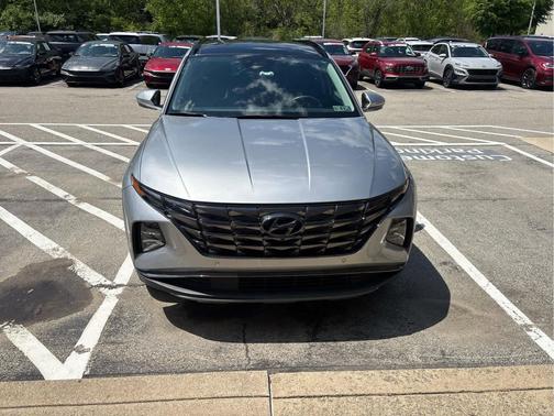 Shimmering Silver 2022 Hyundai TUCSON Limited