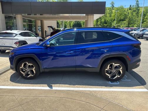 Intense Blue 2023 Hyundai TUCSON Limited