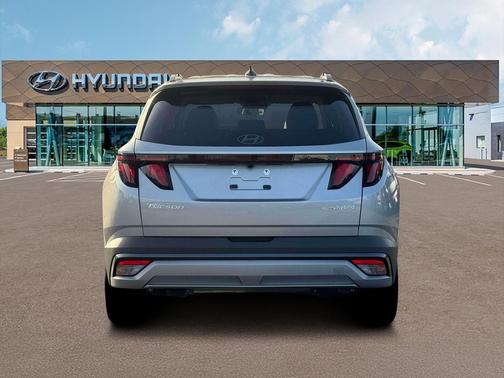 Shimmering Silver 2026 Hyundai TUCSON Hybrid SEL