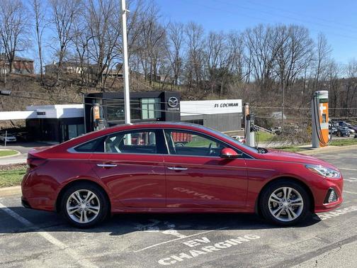 Scarlet Red 2019 Hyundai SONATA Limited