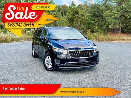 Aurora Black Pearl 2016 Kia Sedona LX