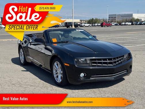Black 2015 Chevrolet Camaro 1LT