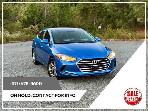 Electric Blue 2017 Hyundai ELANTRA SE