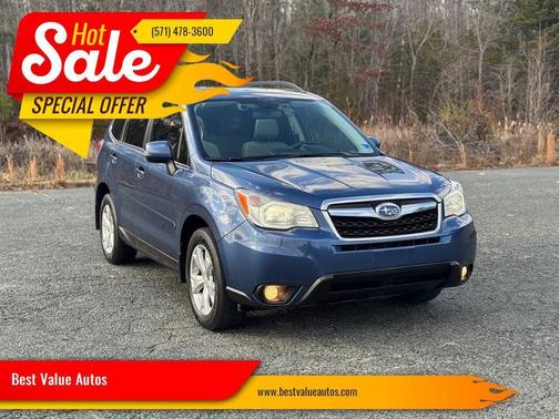 Marine Blue Pearl 2014 Subaru Forester 2.5i Touring