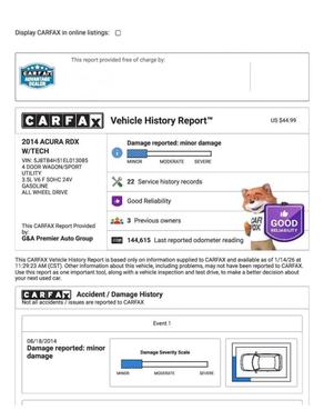 2014 Acura RDX Technology