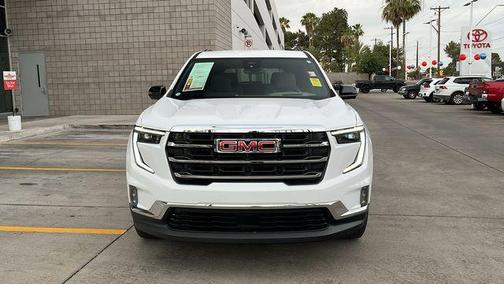 Summit White 2025 GMC Acadia FWD Elevation