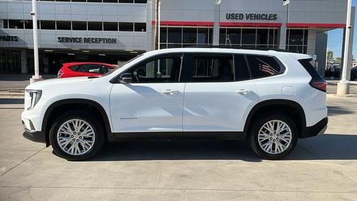 Summit White 2025 GMC Acadia FWD Elevation