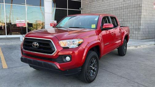 Barcelona Red Metallic 2023 Toyota Tacoma SR5