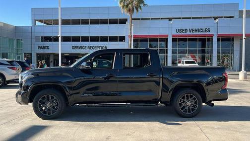 Midnight Black Metallic 2023 Toyota Tundra Hybrid Platinum