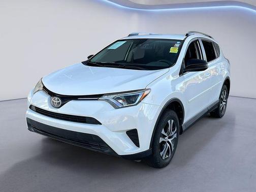 Super White 2017 Toyota RAV4 LE