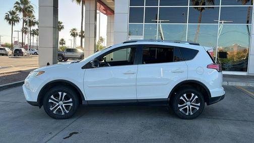 Super White 2017 Toyota RAV4 LE