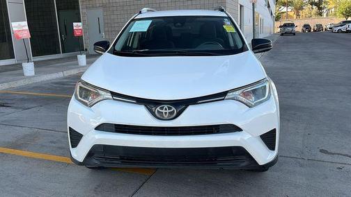 Super White 2017 Toyota RAV4 LE