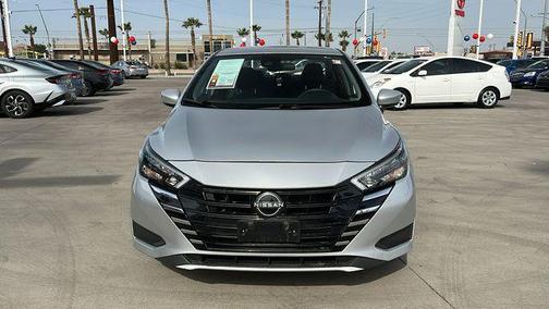 Brilliant Silver Metallic 2025 Nissan Versa 1.6 SV