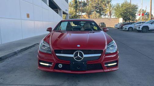 Mars Red 2016 Mercedes-Benz SLK-Class SLK300 Roadster
