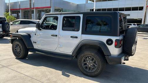 Silver Zynith Clearcoat 2024 Jeep Wrangler Sport S