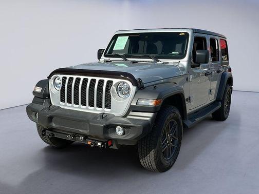 Silver Zynith Clearcoat 2024 Jeep Wrangler Sport S