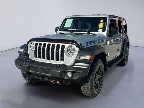 Silver Zynith Clearcoat 2024 Jeep Wrangler Sport S
