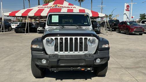 Silver Zynith Clearcoat 2024 Jeep Wrangler Sport S