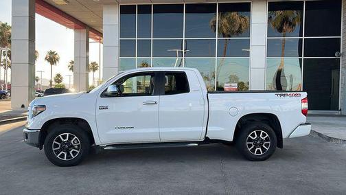 Super White 2019 Toyota Tundra Limited