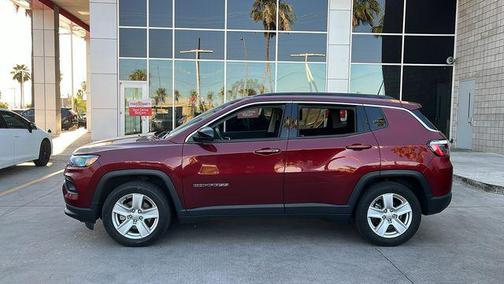 Velvet Red Pearlcoat 2022 Jeep Compass Latitude