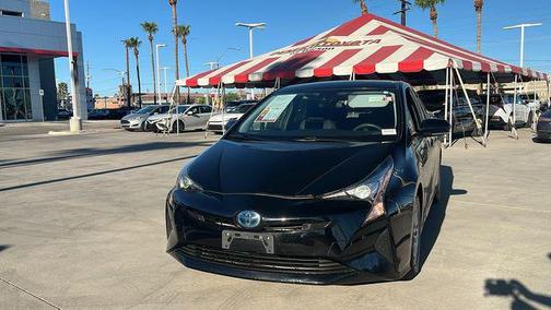 Midnight Black Metallic 2018 Toyota Prius Two