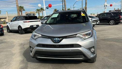 Silver Sky Metallic 2018 Toyota RAV4 Hybrid Limited
