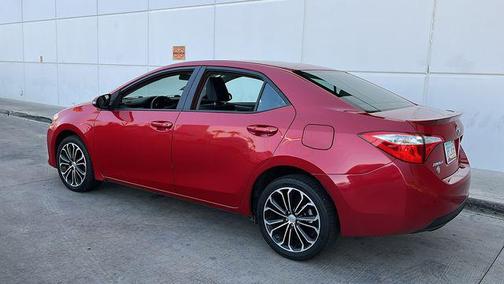 Barcelona Red Metallic 2015 Toyota Corolla S Plus
