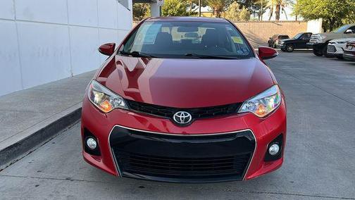 Barcelona Red Metallic 2015 Toyota Corolla S Plus