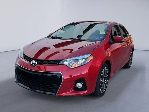 Barcelona Red Metallic 2015 Toyota Corolla S Plus