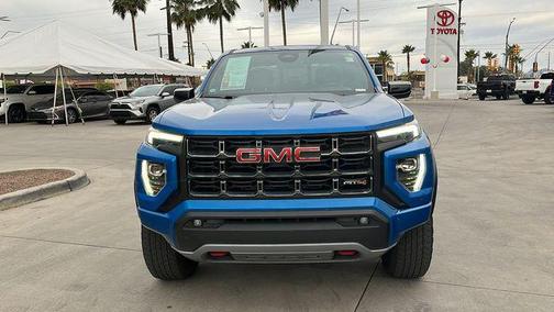 Dynamic Blue Metallic 2023 GMC Canyon AT4