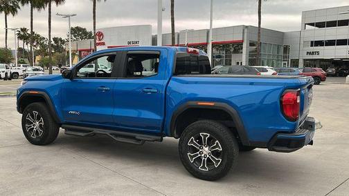 Dynamic Blue Metallic 2023 GMC Canyon AT4