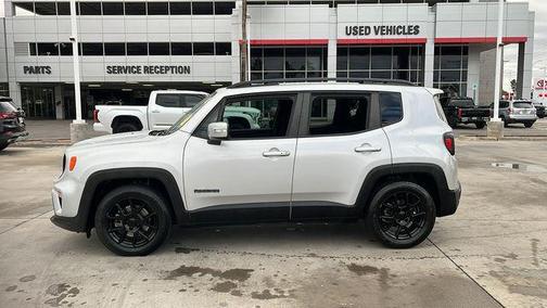 Glacier Metallic Clearcoat 2020 Jeep Renegade Altitude
