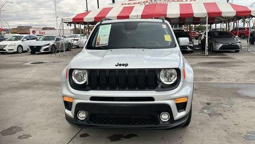 Glacier Metallic Clearcoat 2020 Jeep Renegade Altitude