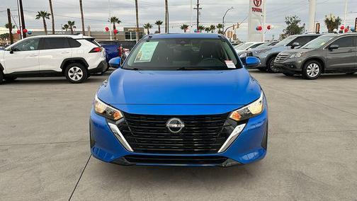 Electric Blue Metallic 2025 Nissan Sentra SV