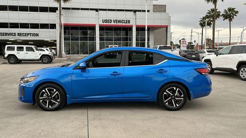 Electric Blue Metallic 2025 Nissan Sentra SV