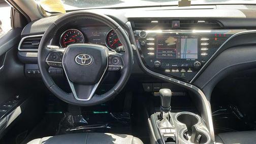 White 2018 Toyota Camry XSE