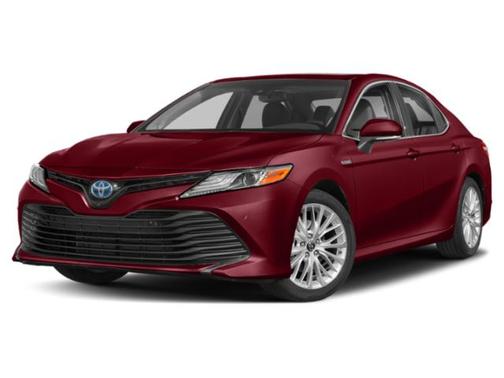Ruby Flare Pearl 2019 Toyota Camry Hybrid XLE
