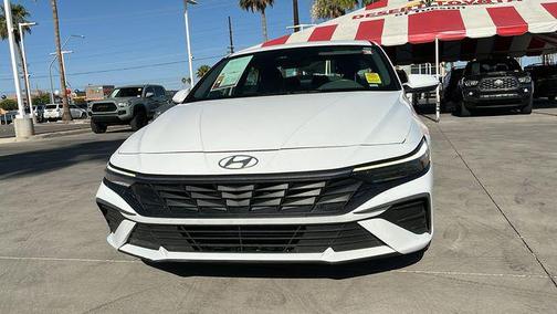 Serenity White 2024 Hyundai ELANTRA SEL
