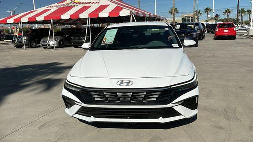 Serenity White 2024 Hyundai ELANTRA SEL