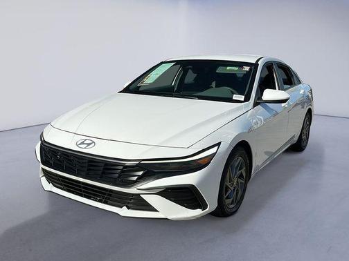Serenity White 2024 Hyundai ELANTRA SEL
