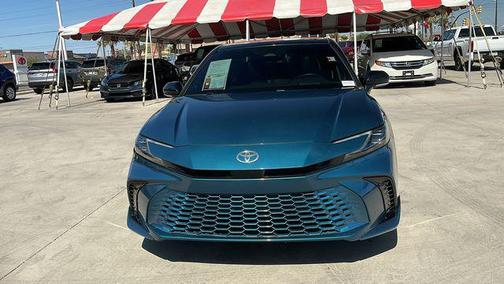 Ocean Gem/Midnight Black Metallic 2025 Toyota Camry XSE