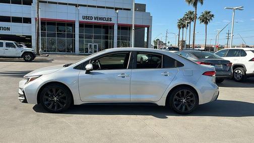 Classic Silver Metallic 2024 Toyota Corolla Hybrid SE