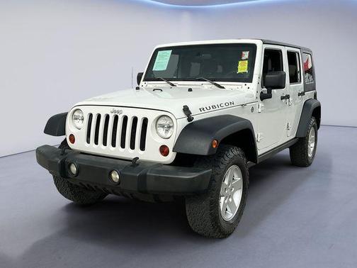 Stone White Clearcoat 2009 Jeep Wrangler Unlimited Rubicon
