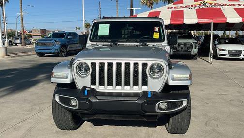 Silver Zynith Clearcoat 2023 Jeep Wrangler 4xe Sahara