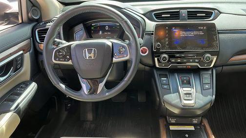 Platinum White Pearl 2021 Honda CR-V Hybrid Touring