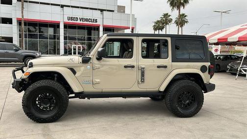 Limited Edition Gobi Clearcoat 2022 Jeep Wrangler Unlimited 4xe Sahara