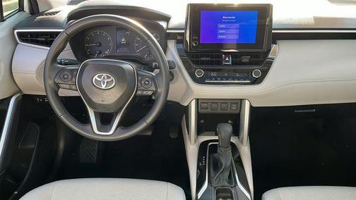 Wind Chill Pearl 2024 Toyota Corolla Cross LE