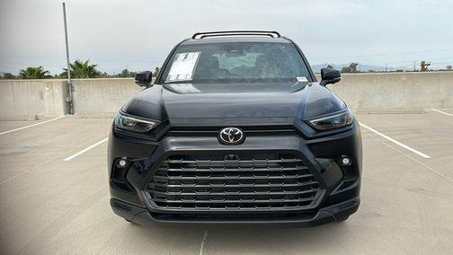 Midnight Black Metallic 2026 Toyota Highlander Hybrid Base