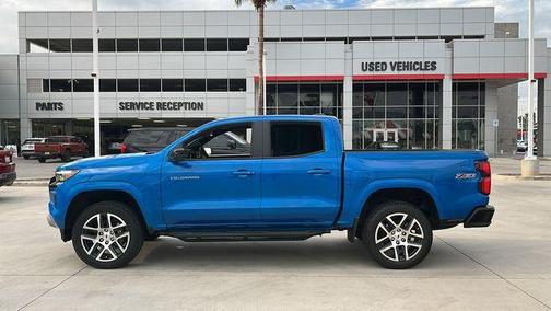 Glacier Blue Metallic 2023 Chevrolet Colorado Z71